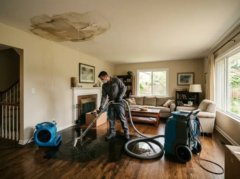 attic-pipe-burst-ceiling-drip-008 — frequently asked questions, Water Damage Restoration & Carpet Care in Lakeville, MN